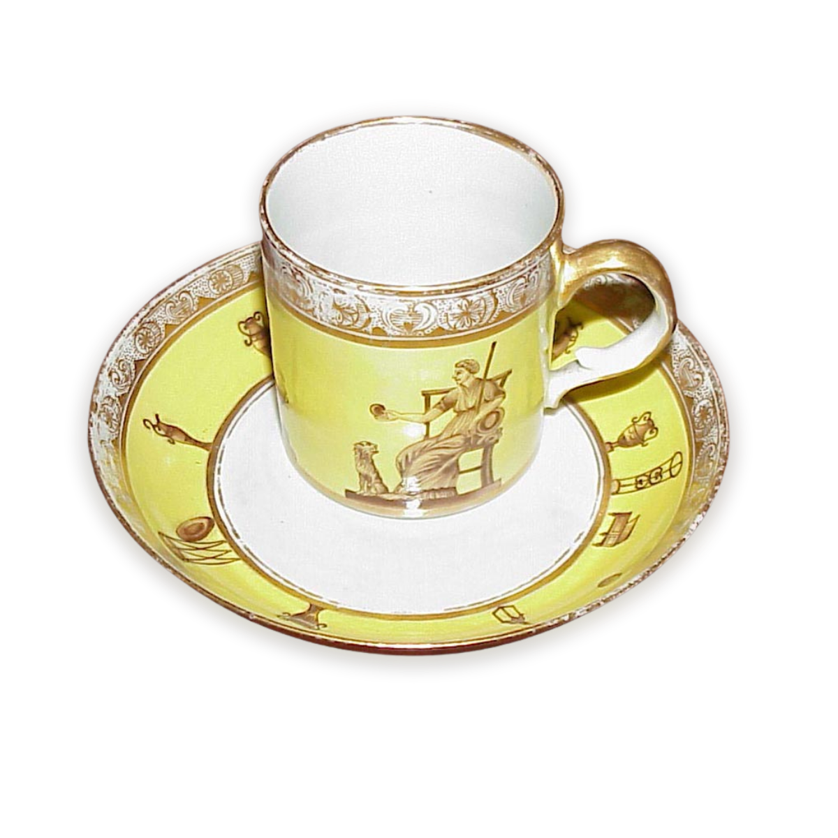 tea cup and saucer from 1811